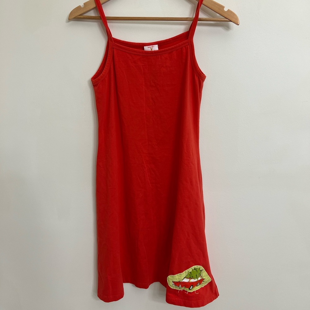 Vintage dress with patch